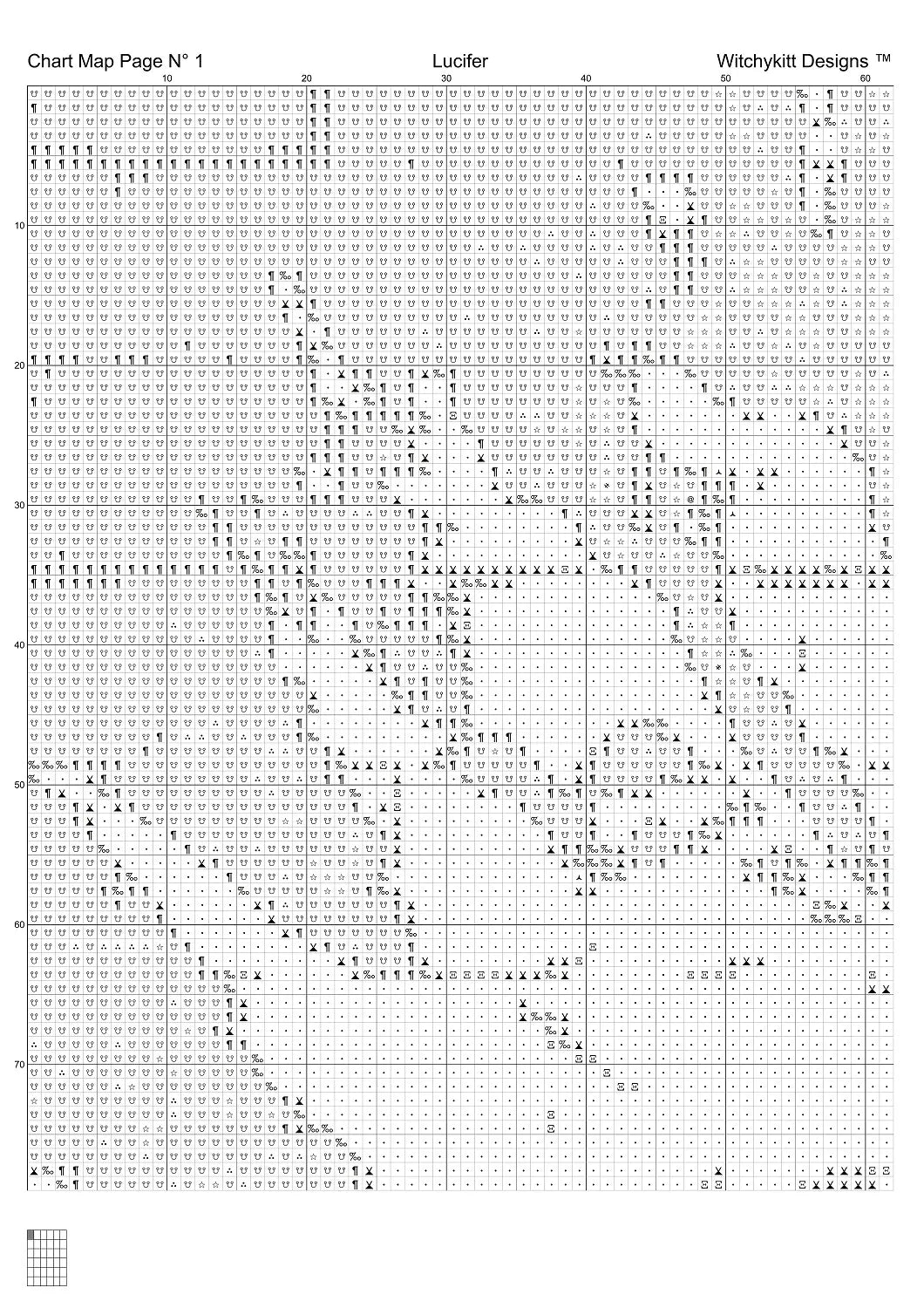 Lucifer Morningstar patterns are expertly created by Sam