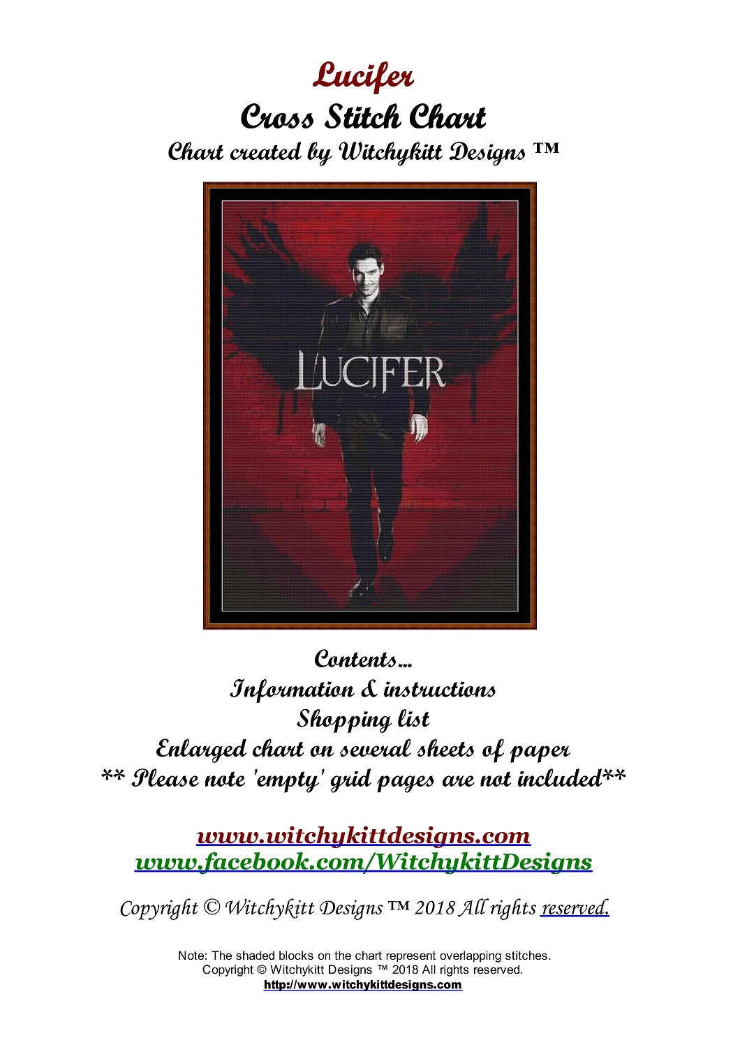 Lucifer Morningstar patterns are expertly created by Sam