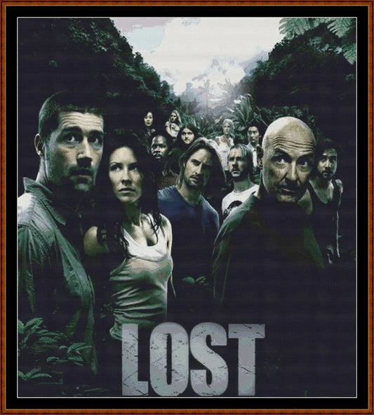 Lost - TV cross stitch patterns are expertly created by Witchykitt