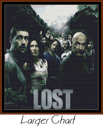 Lost - TV cross stitch patterns are expertly created by Witchykitt