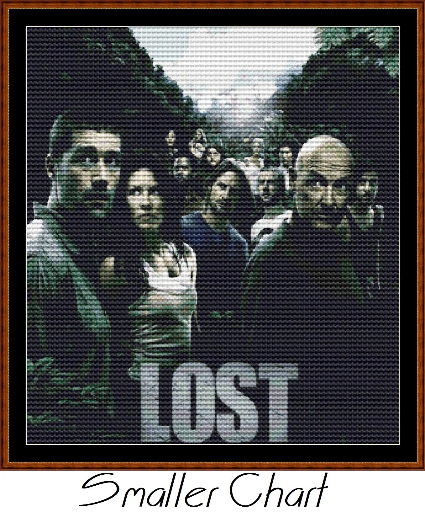Lost - TV cross stitch patterns are expertly created by Witchykitt