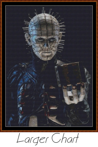 Pinhead cenobite patterns created  by Witchykitt