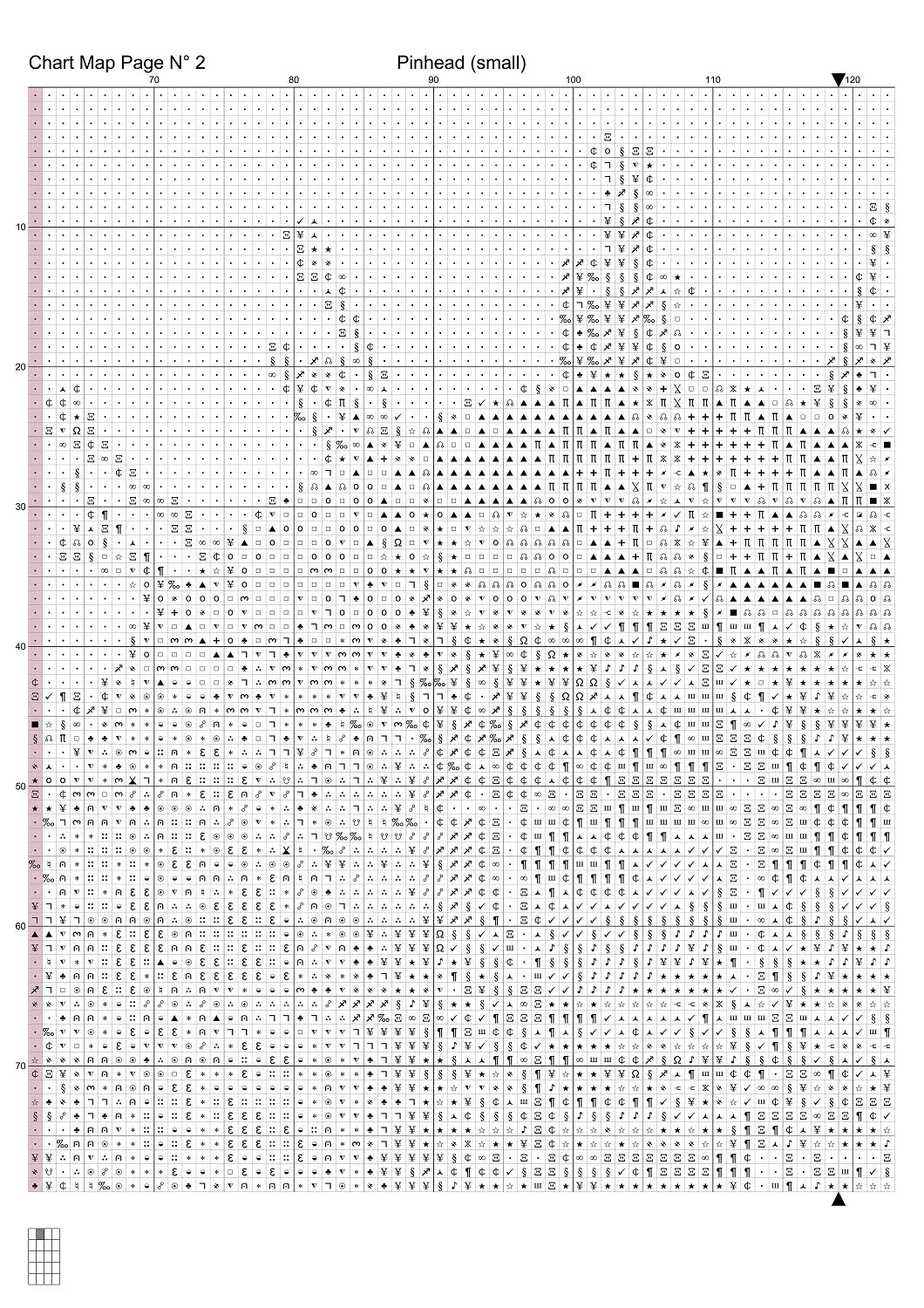 Pinhead cenobite patterns created  by Witchykitt