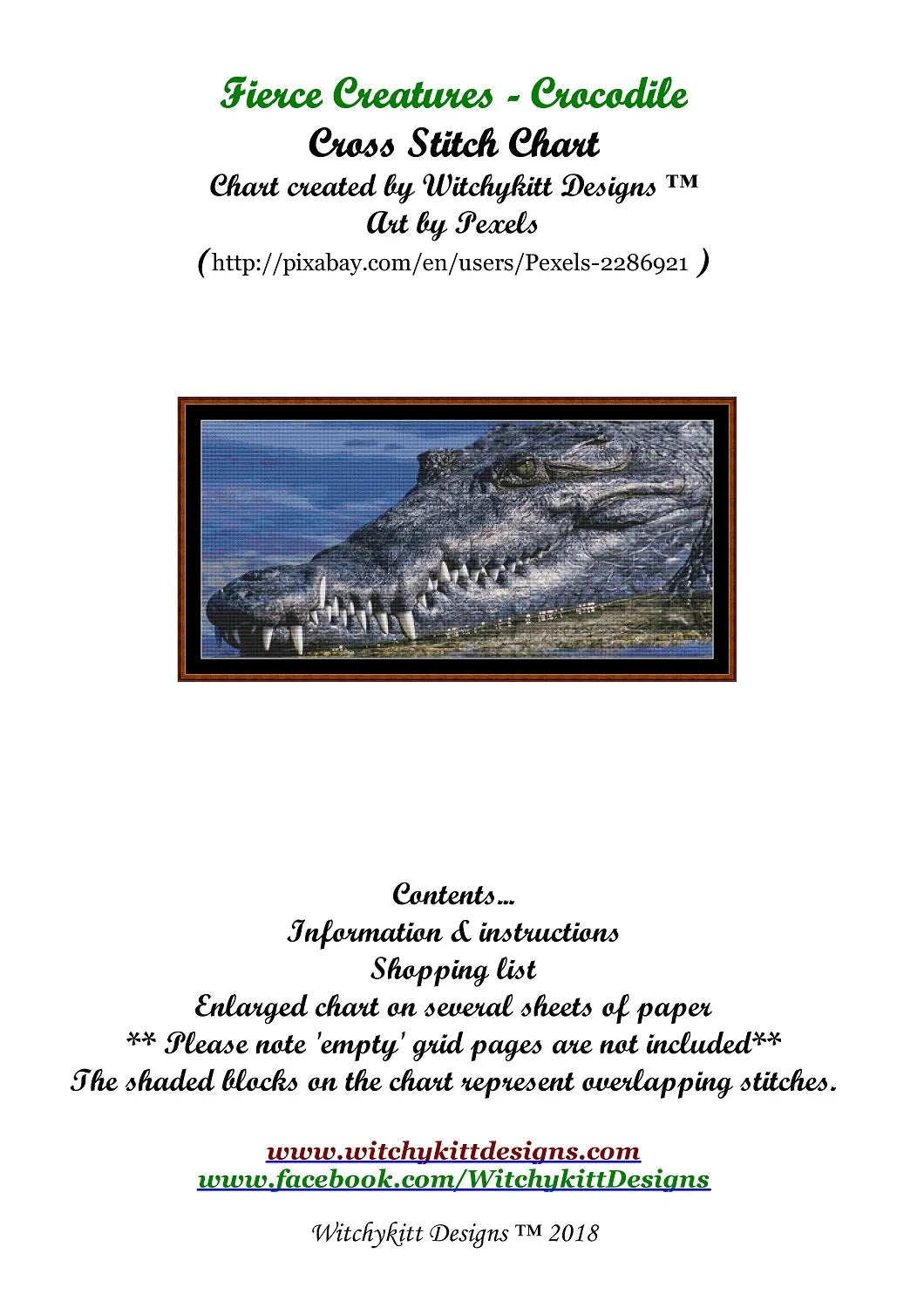 Fierce Creatures - Crocodile  
