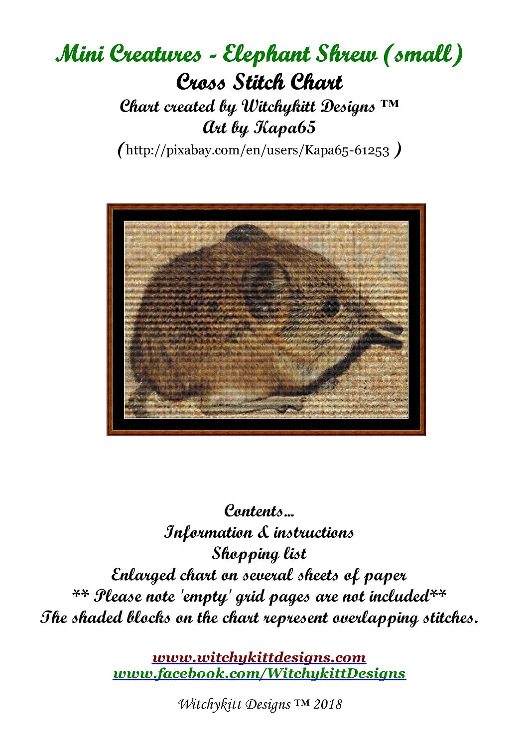 Mini Creatures - Elephant Shrew  