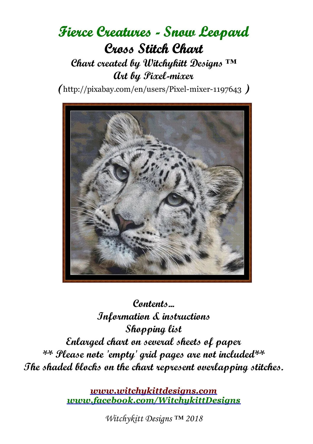 Fierce Creatures - Snow Leopard  