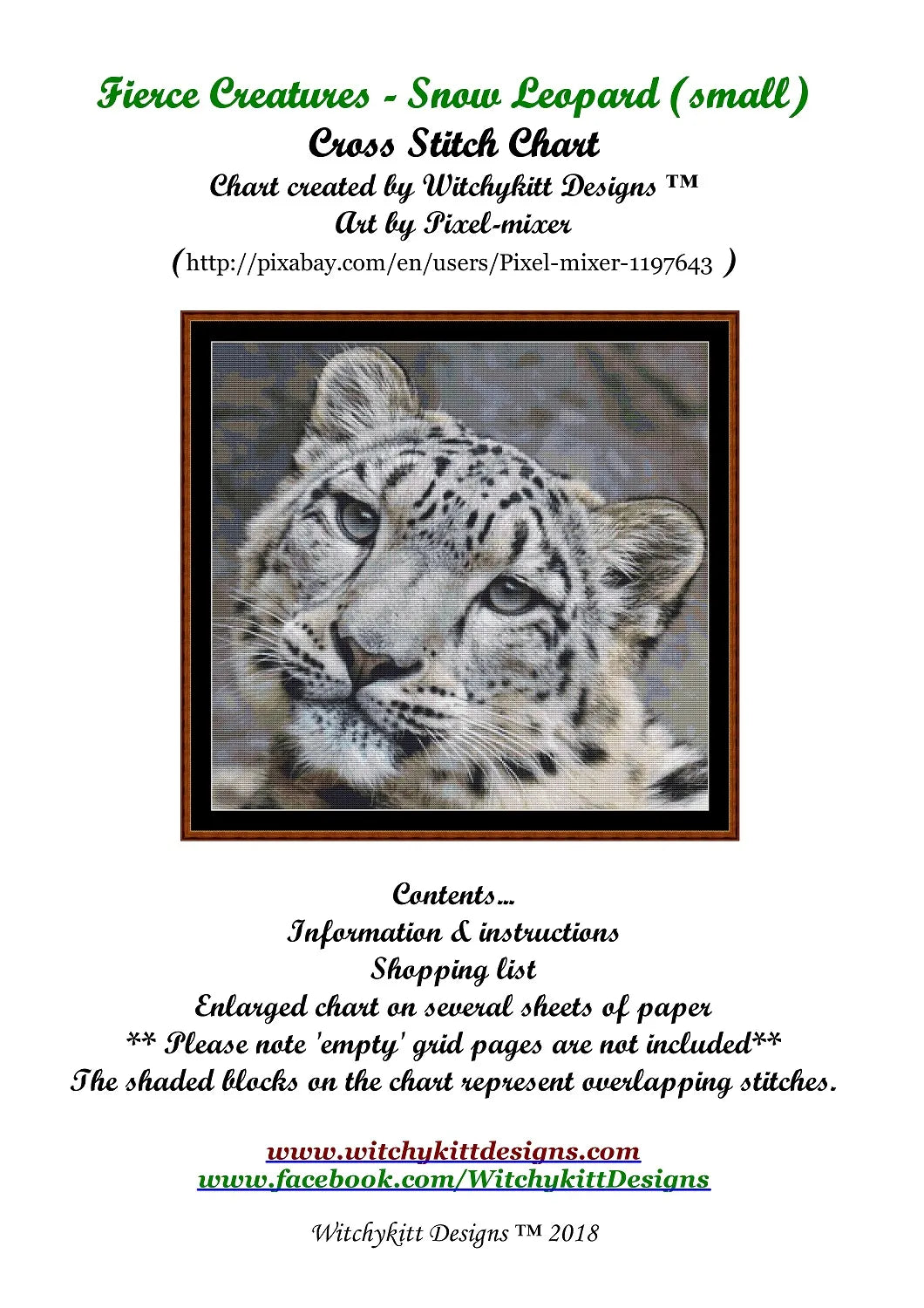 Fierce Creatures - Snow Leopard  