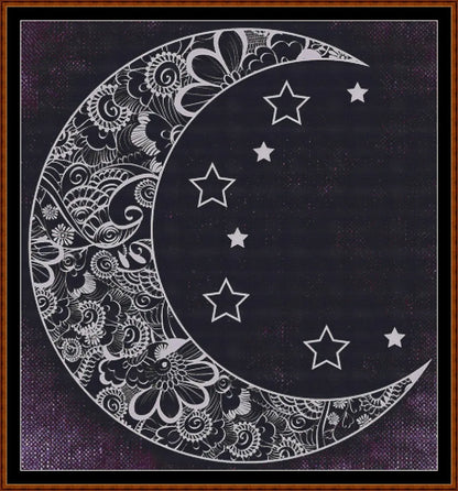 Patterned Moon  