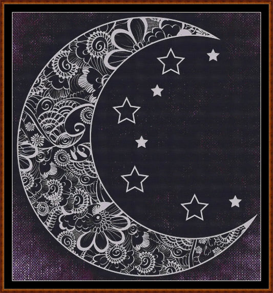 Patterned Moon  