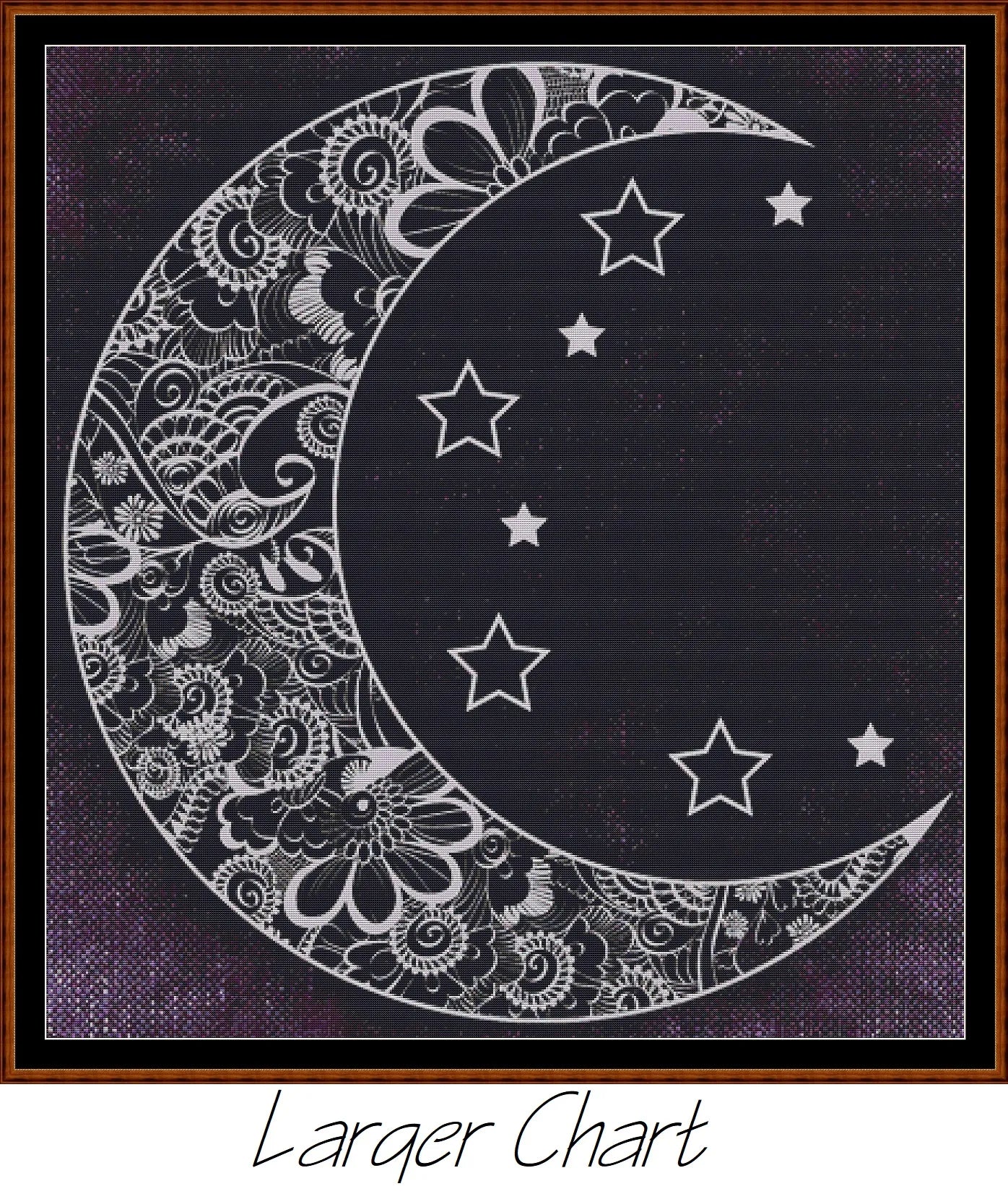 Patterned Moon  