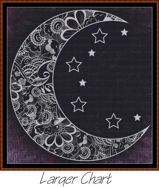 Patterned Moon  