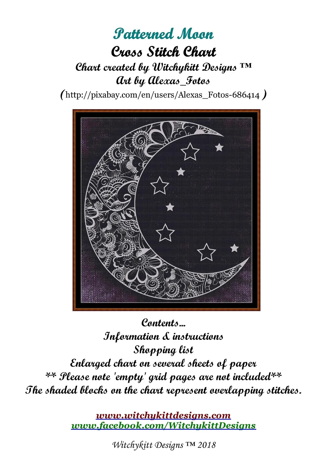 Moon Studio Pattern Patterned Moon – Crafty Patterns
