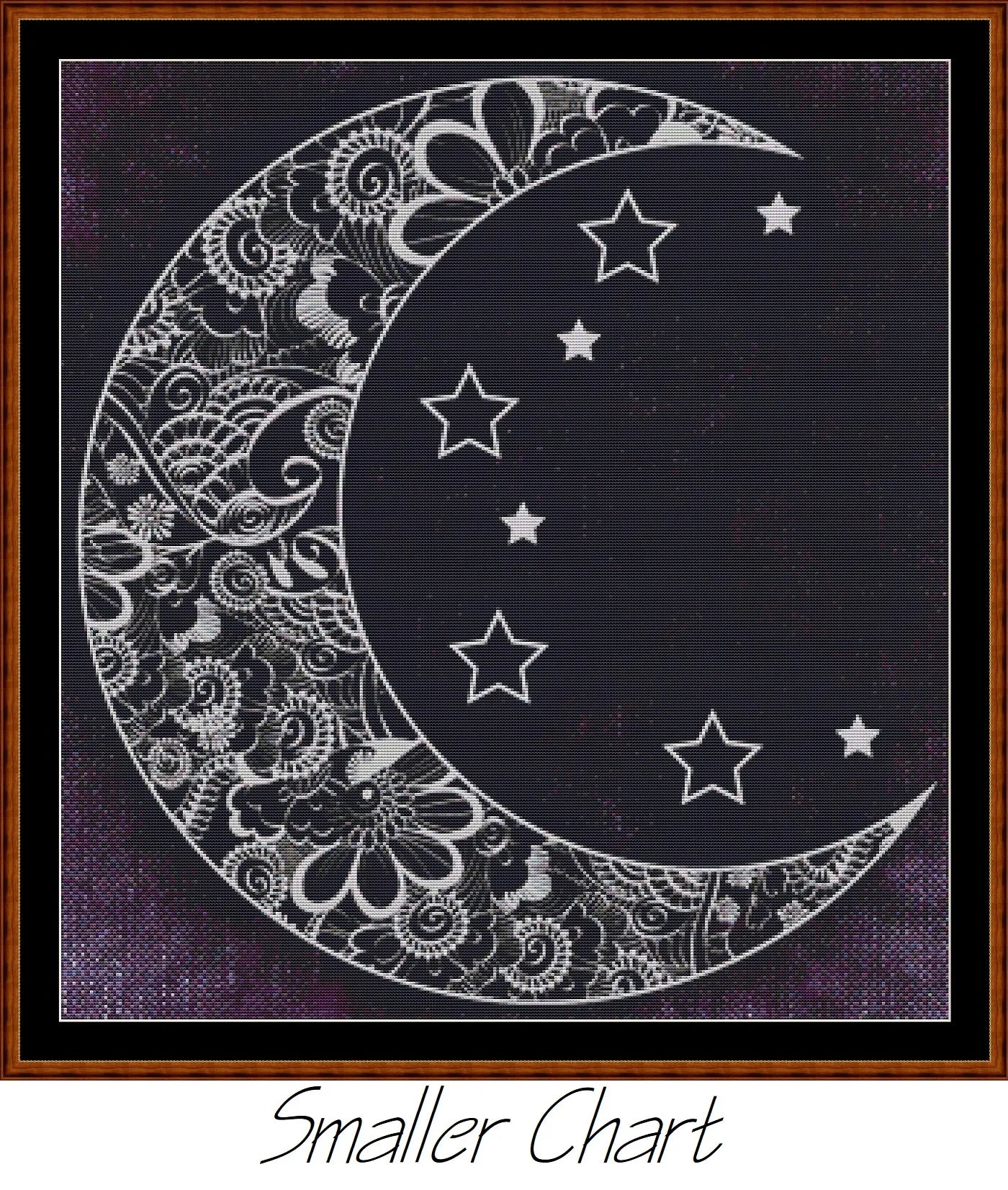 Patterned Moon  