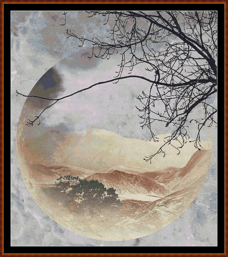 Yin Yang Moon  