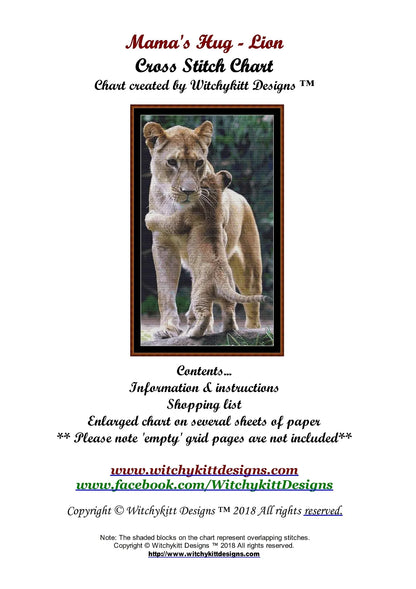 Mama's Hug - Lion  