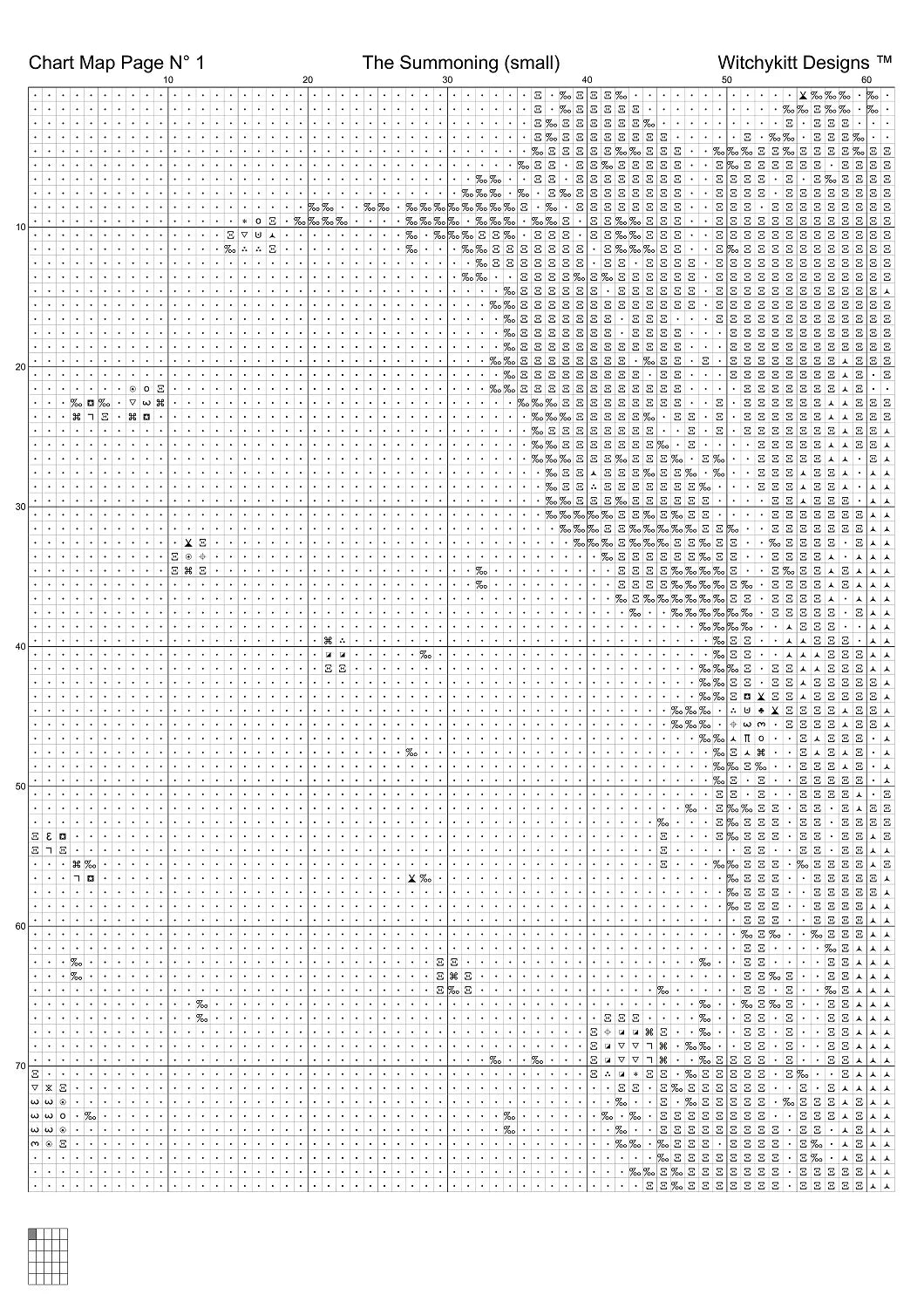 Summoning Key Pattern The Summoning – Crafty Patterns