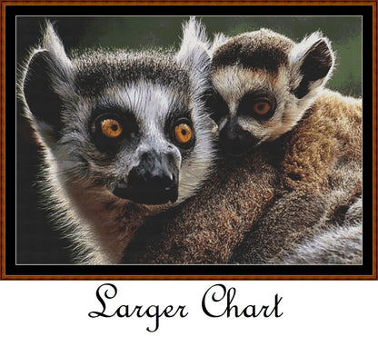 Mama's Hug - Lemur  