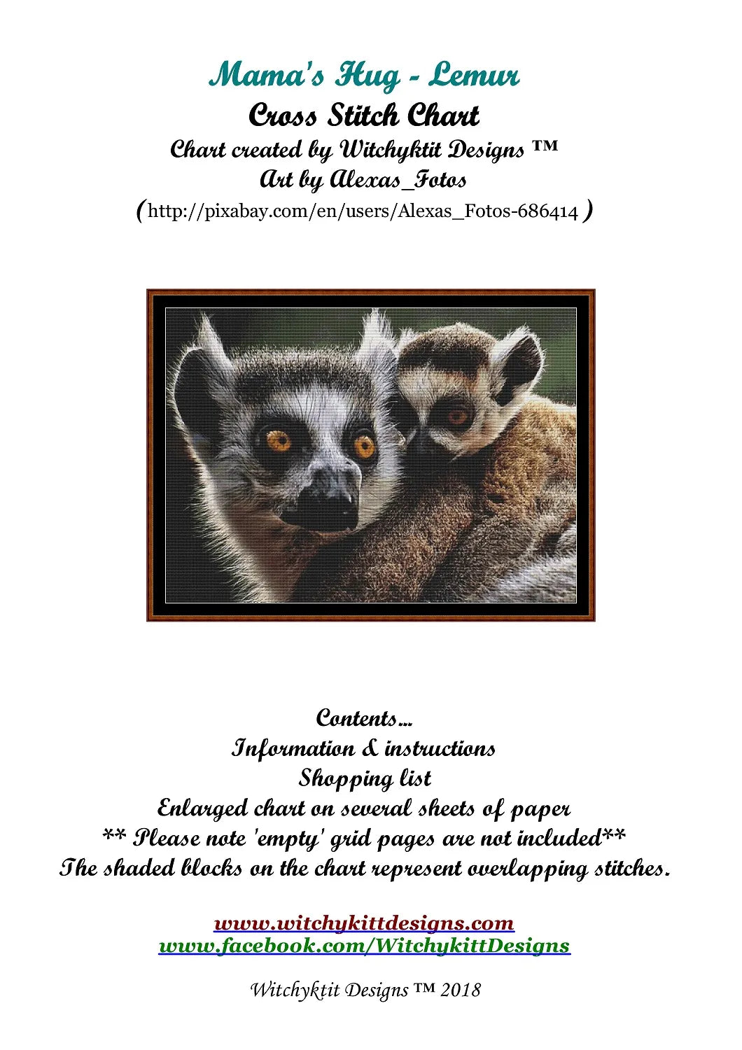Mama's Hug - Lemur  