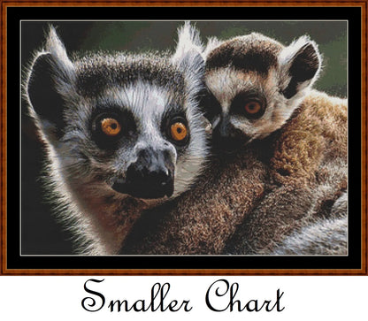 Mama's Hug - Lemur  