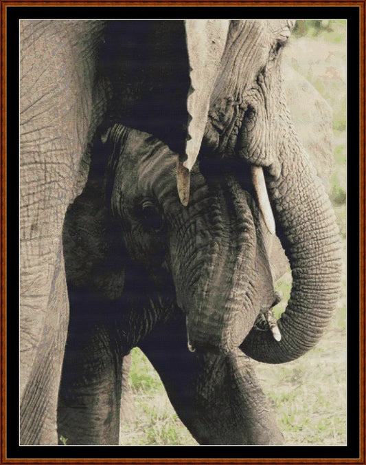 Mama's Hug - Elephant  