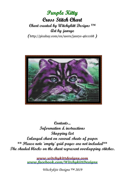 Purple Kitty  
