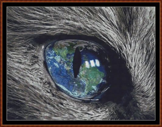 World View cross stitch patterns are expertly created from art by alex12345phtotshop under CC0 license
