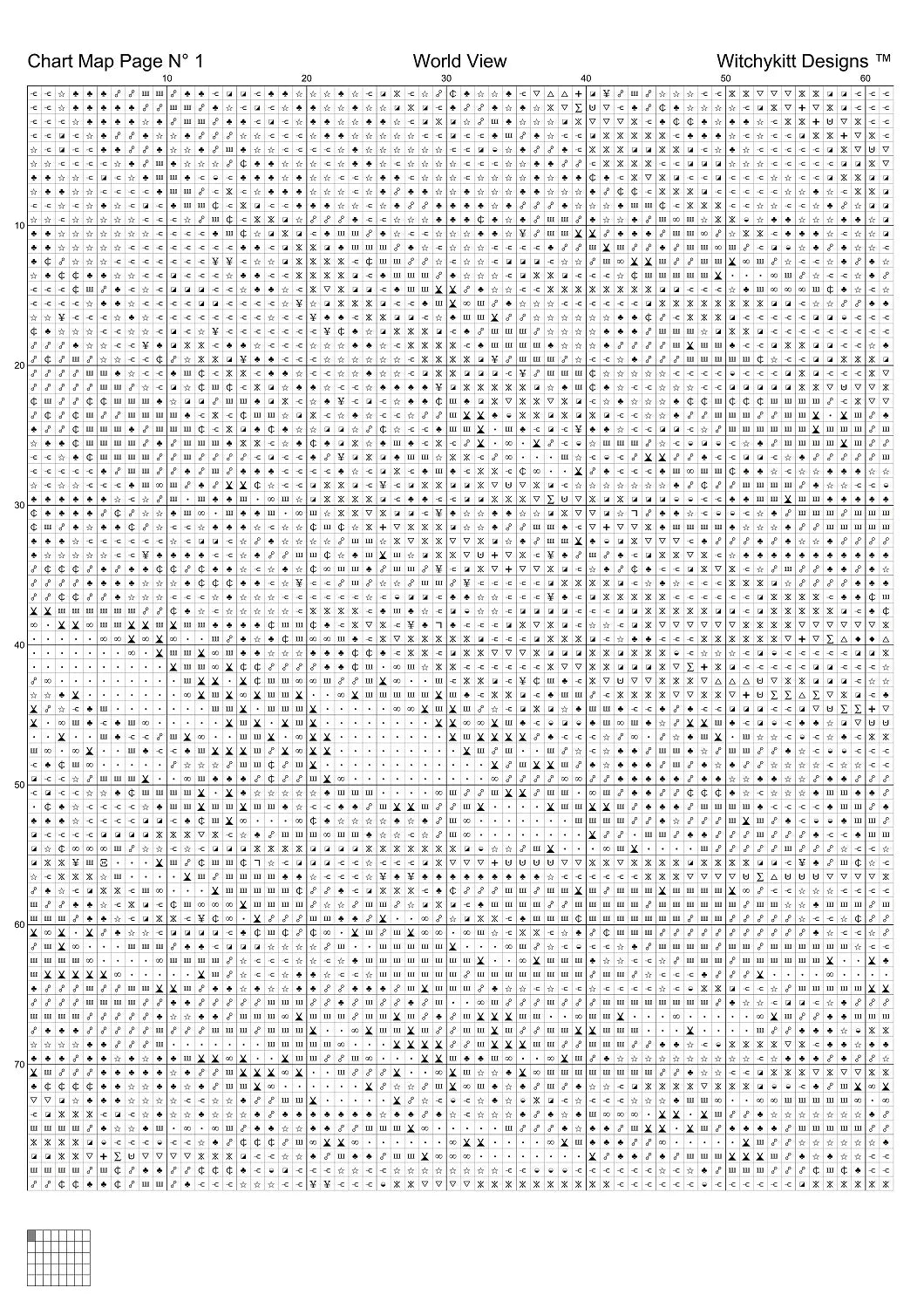World View cross stitch patterns are expertly created from art by alex12345phtotshop under CC0 license