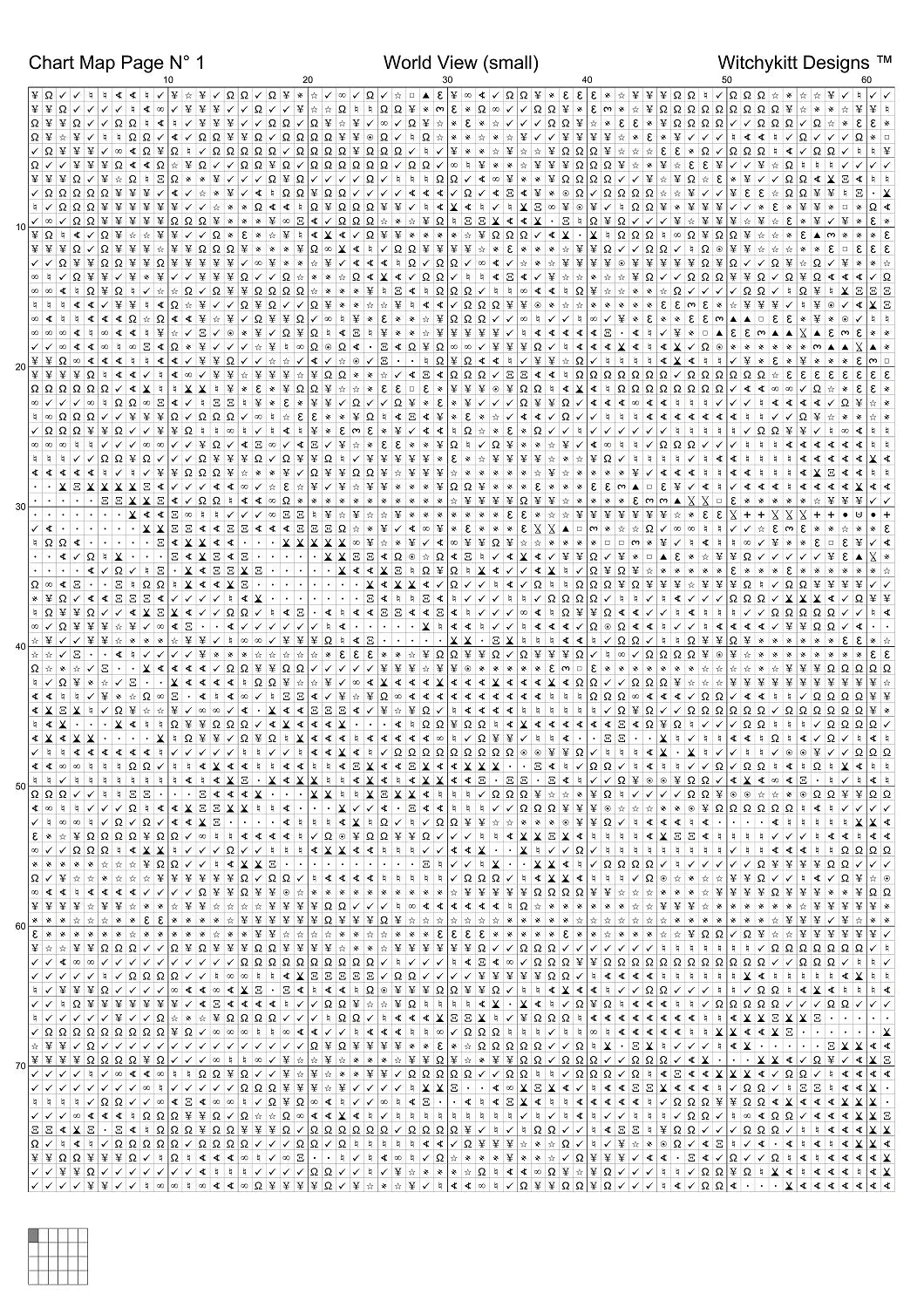 World View cross stitch patterns are expertly created from art by alex12345phtotshop under CC0 license