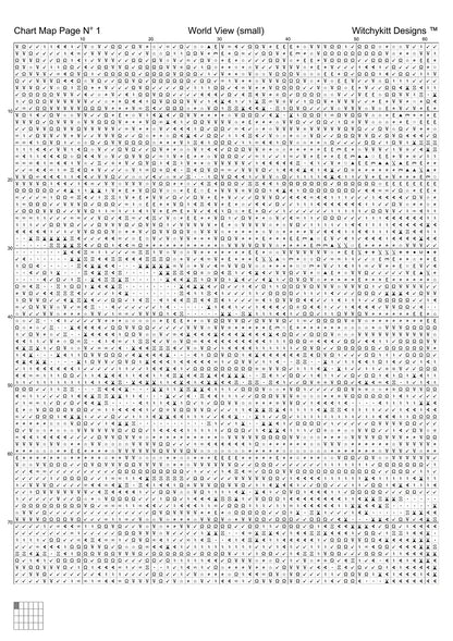 World View cross stitch patterns are expertly created from art by alex12345phtotshop under CC0 license