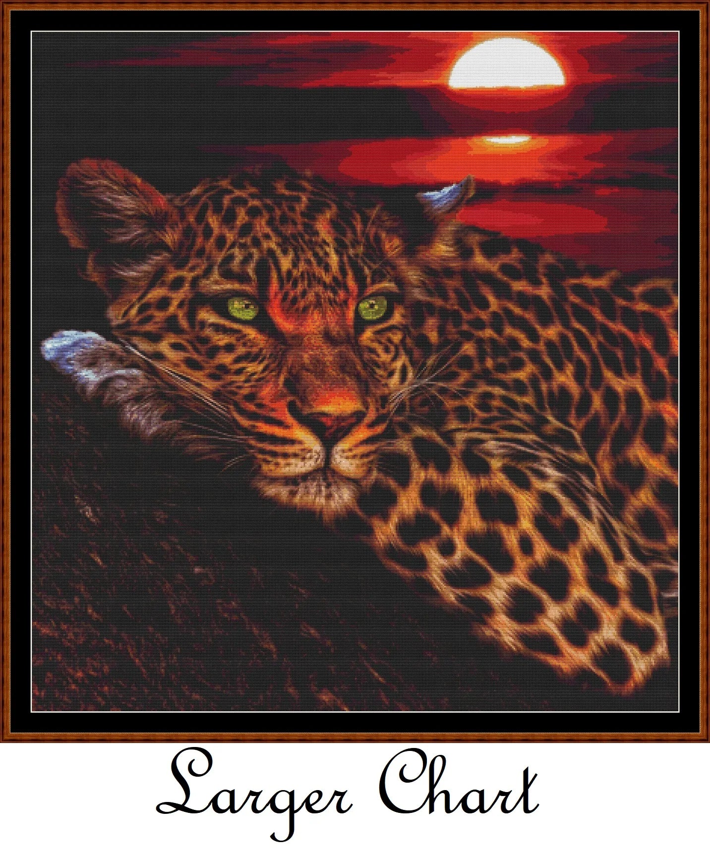 Sunset Leopard  