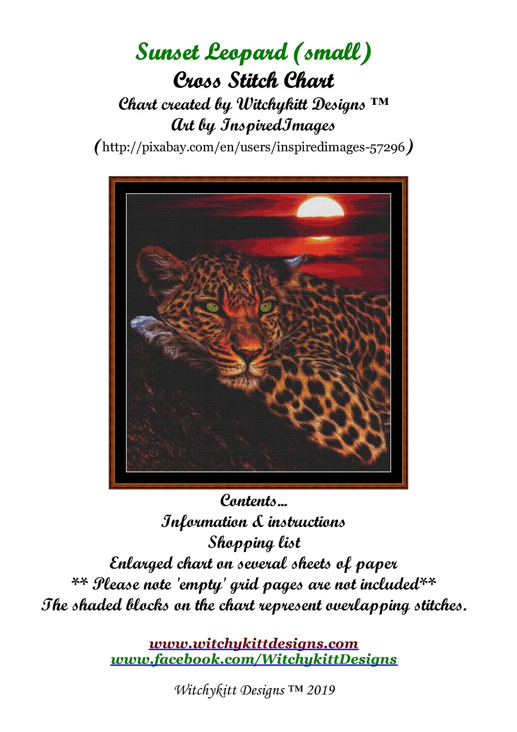 Sunset Leopard  