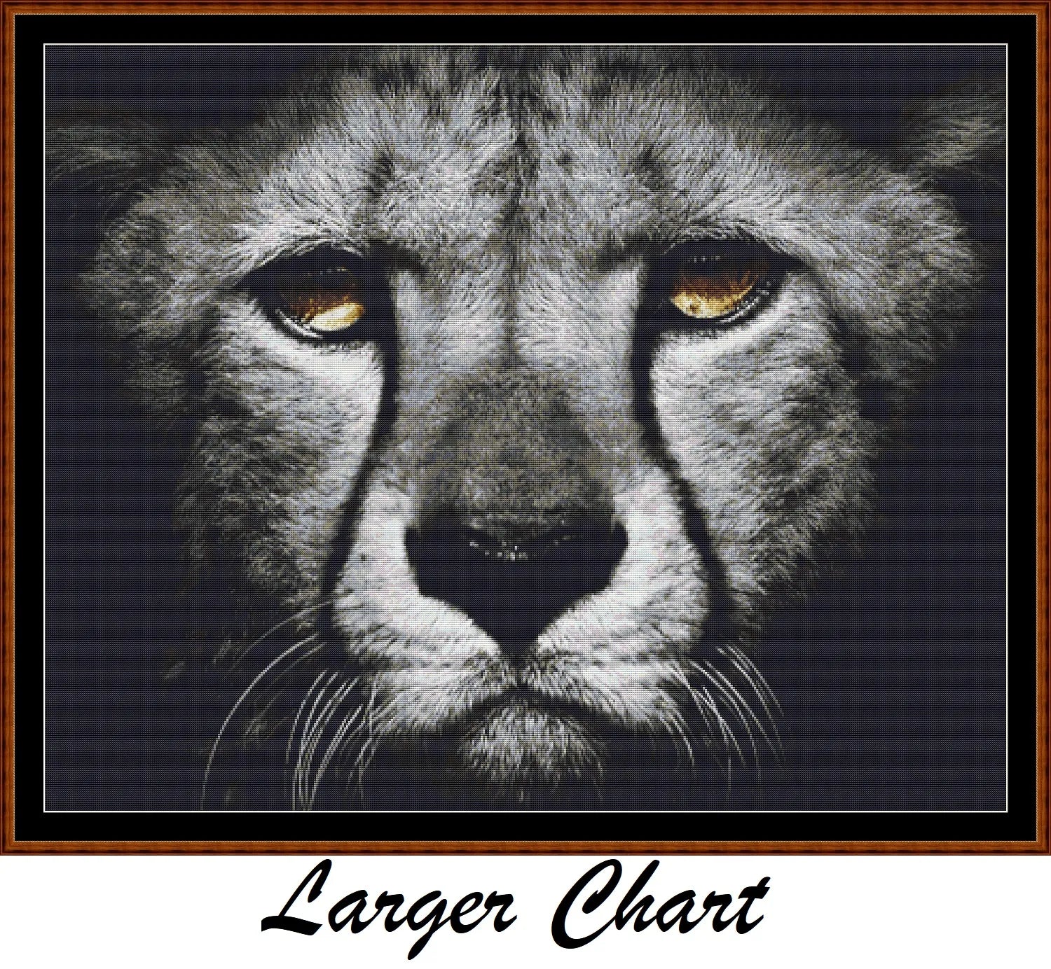 Dark Portrait - Leopard  