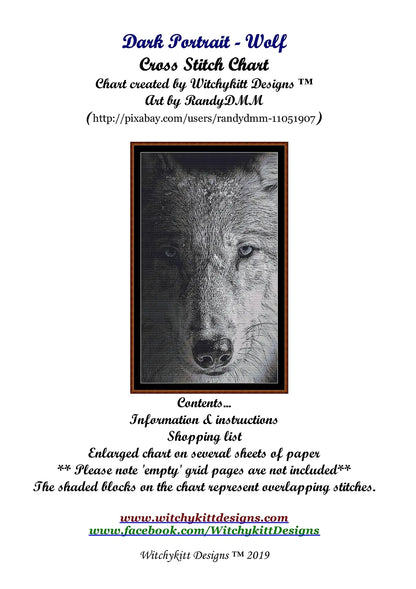Dark Portrait - Wolf  