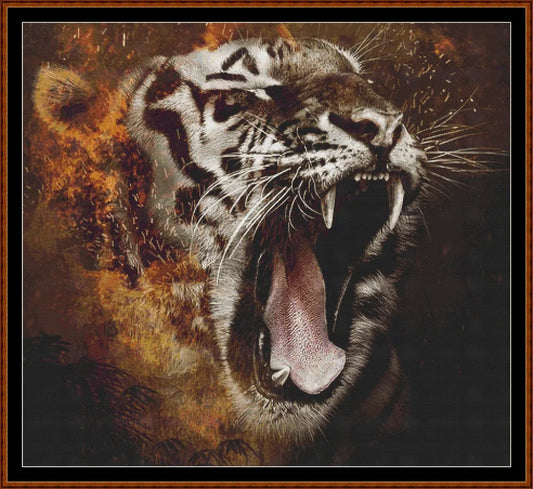 Wild Faces - White Tiger  