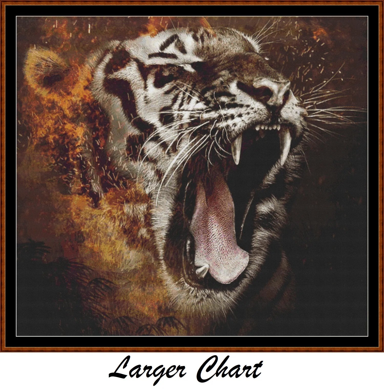 Wild Faces - White Tiger  