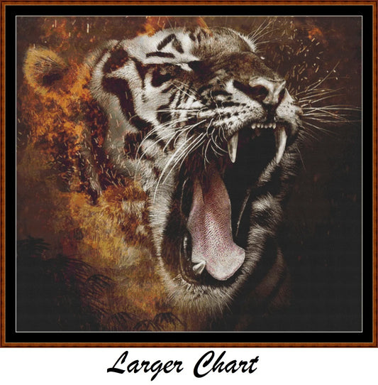 Wild Faces - White Tiger  