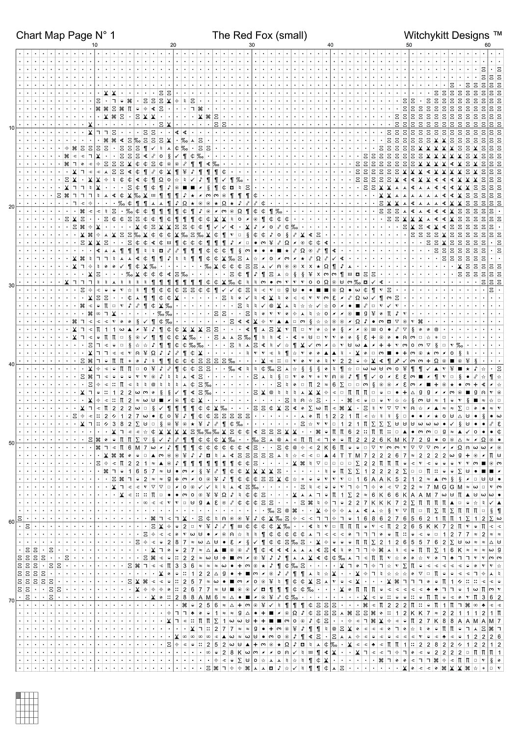The Red Fox patterns created from art by Brigitte Werner (ArtTower) under CC0 license