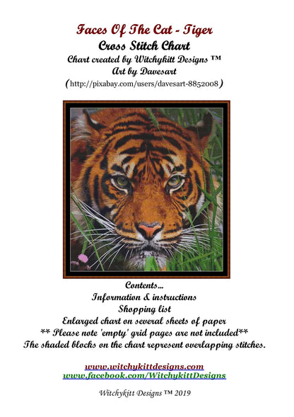 Faces Of The Cat - Tiger  
