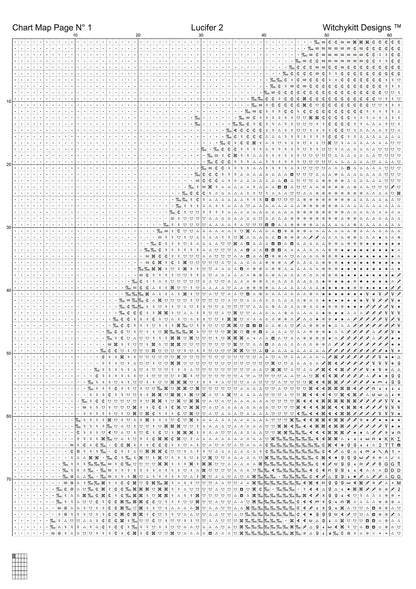 Lucifer 2 TV devil patterns created by Sam