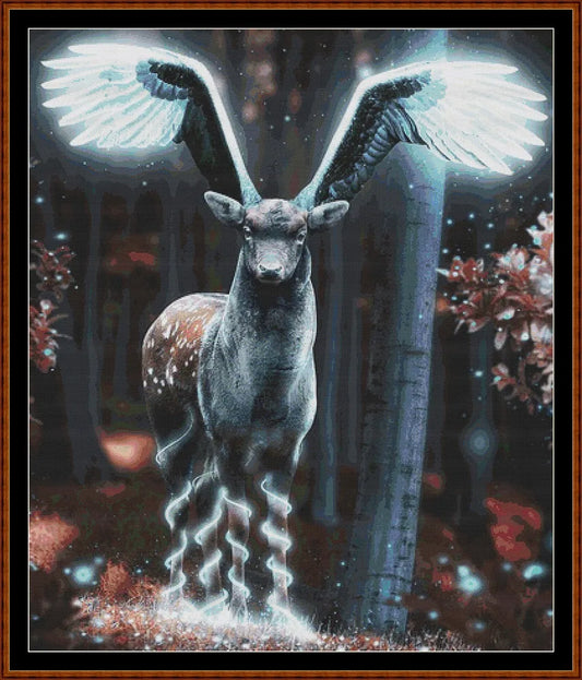 Metamorphosis cross stitch patterns are expertly created from art by Сергей Мельников (enki_art) under CC0 license