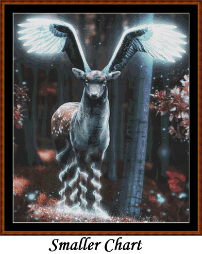 Metamorphosis cross stitch patterns are expertly created from art by Сергей Мельников (enki_art) under CC0 license