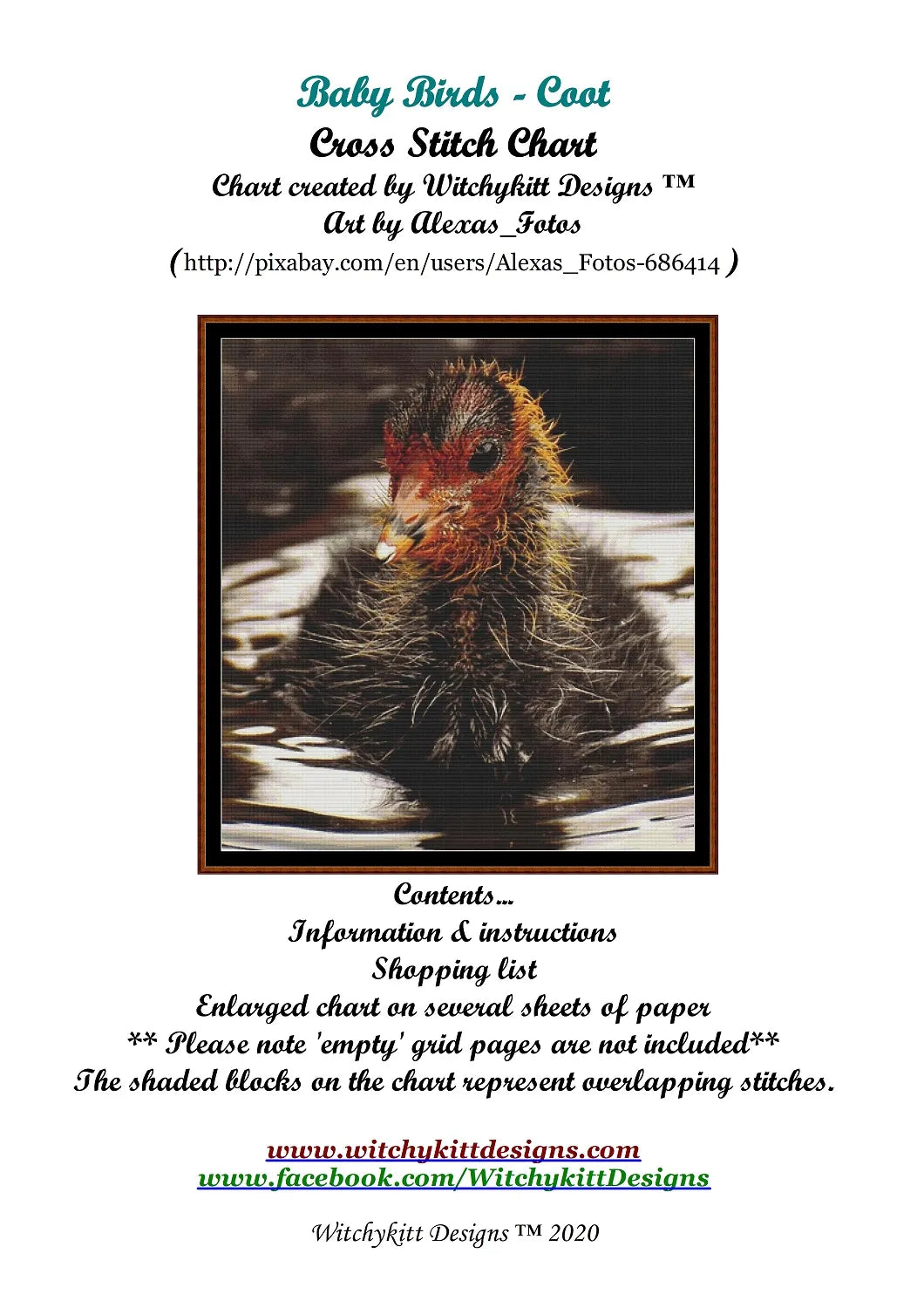 Coot Pattern Baby Birds - Coot – Crafty Patterns