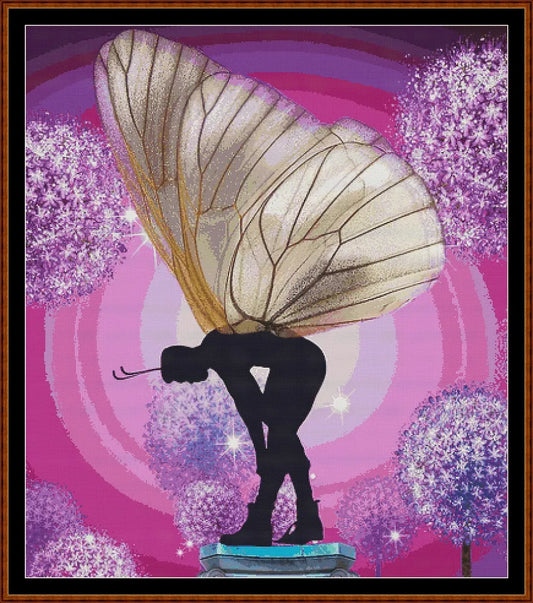 Wings fairy patterns created from a photo by Briam Cute (Nixon-Ruiz) under CC0 license