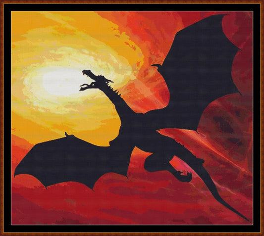 Dragon Silhouette  