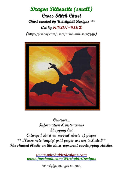 Dragon Silhouette  