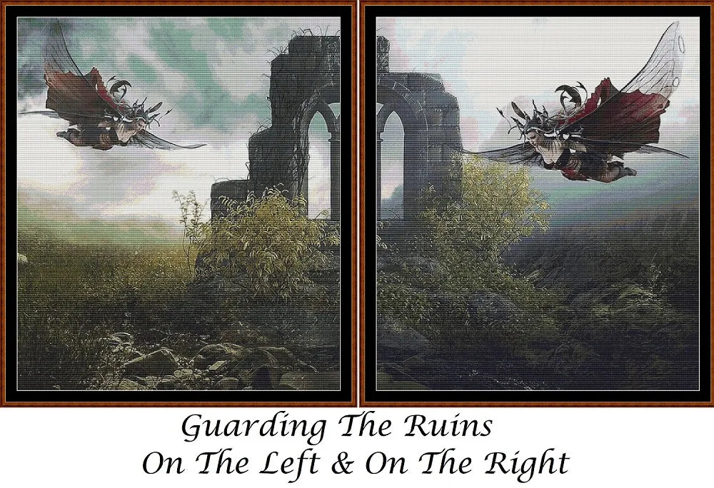 Guarding The Ruins ~ 2 pattern pack – Crafty Patterns