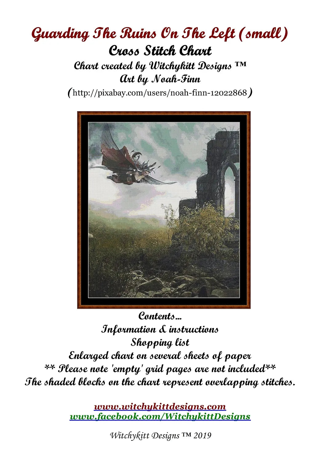 Guarding The Ruins ~ 2  pattern pack