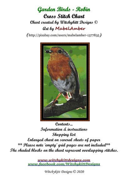 Garden Birds - Robin  