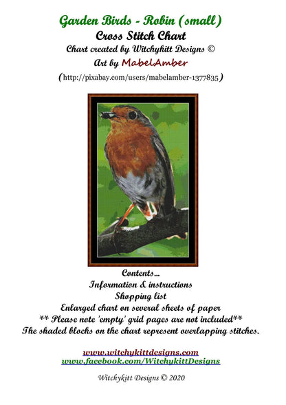 Garden Birds - Robin  
