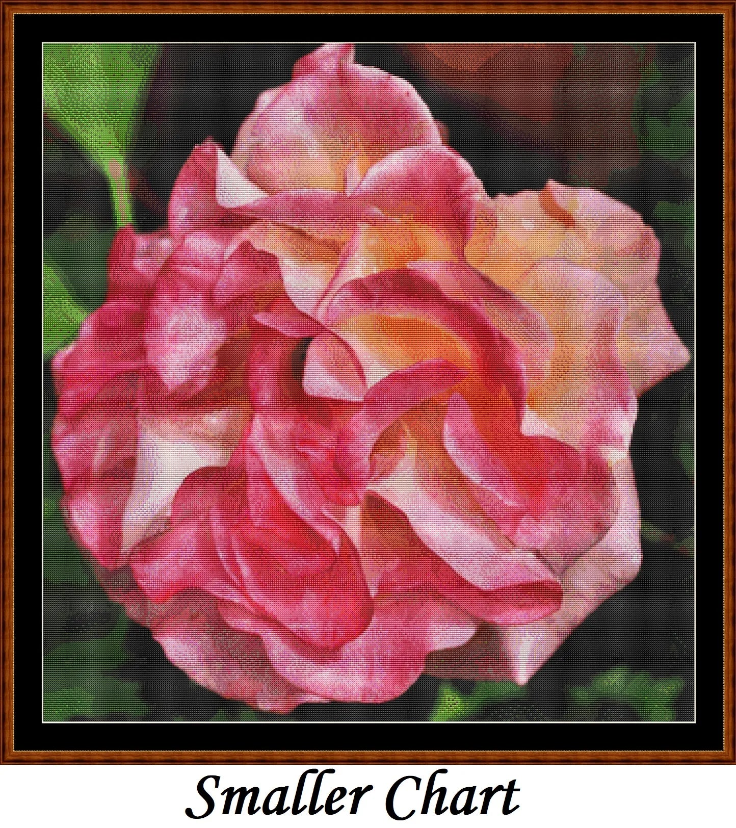 Flower Head - Pink Rose  